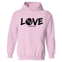 LOVE Music (Black) Hooded Sweatshirt