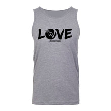 LOVE Music (Black) Unisex Tank