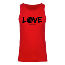 LOVE Music (Black) Unisex Tank