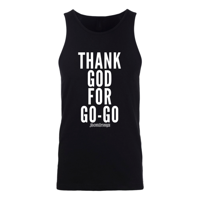 Thank God For Go-Go Unisex Tank