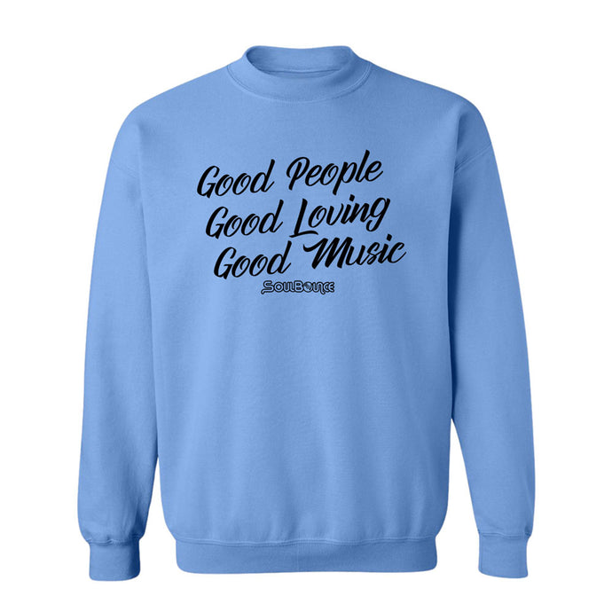 Good Music (Black) Crew Neck Sweatshirt