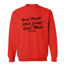 Good Music (Black) Crew Neck Sweatshirt