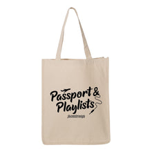 Passport & Playlists Shopping Bag