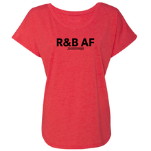 R&B AF (Black) Women’s Dolman T-Shirt