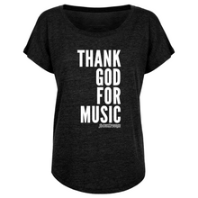 Thank God For Music Women’s Dolman T-Shirt
