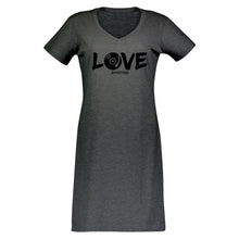 LOVE Music (Black) T-Shirt Dress