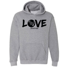 LOVE Music (Black) Hooded Sweatshirt