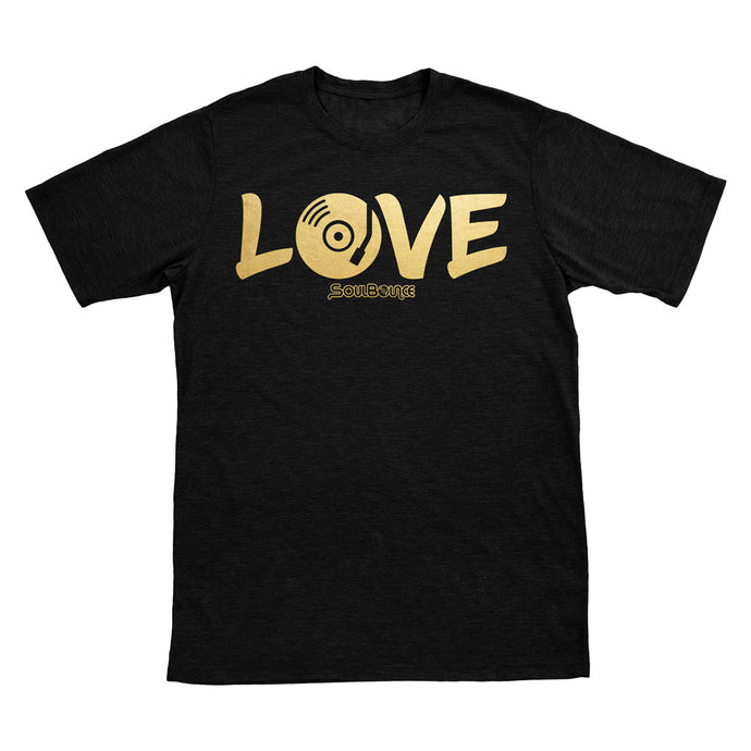 LOVE Music T-shirt in the color Original Black