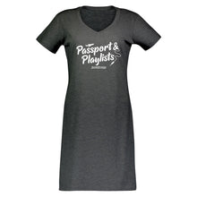 Passport & Playlists T-Shirt Dress