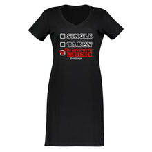 In Love With Music T-Shirt Dress