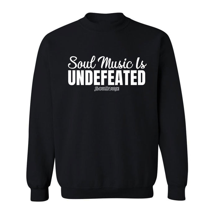Soul Music Is Undefeated Crew Neck Sweatshirt