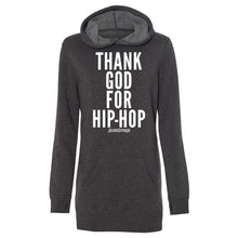 Thank God For Hip-Hop Hooded Sweatshirt Dress
